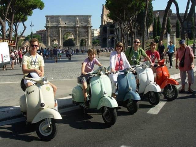 Rome on Scooter Tour